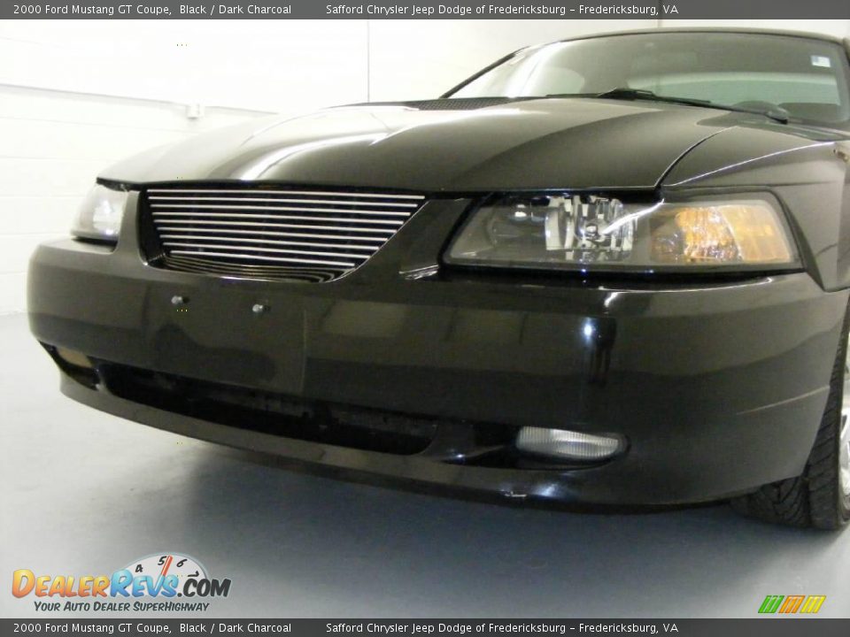 2000 Ford Mustang GT Coupe Black / Dark Charcoal Photo #28