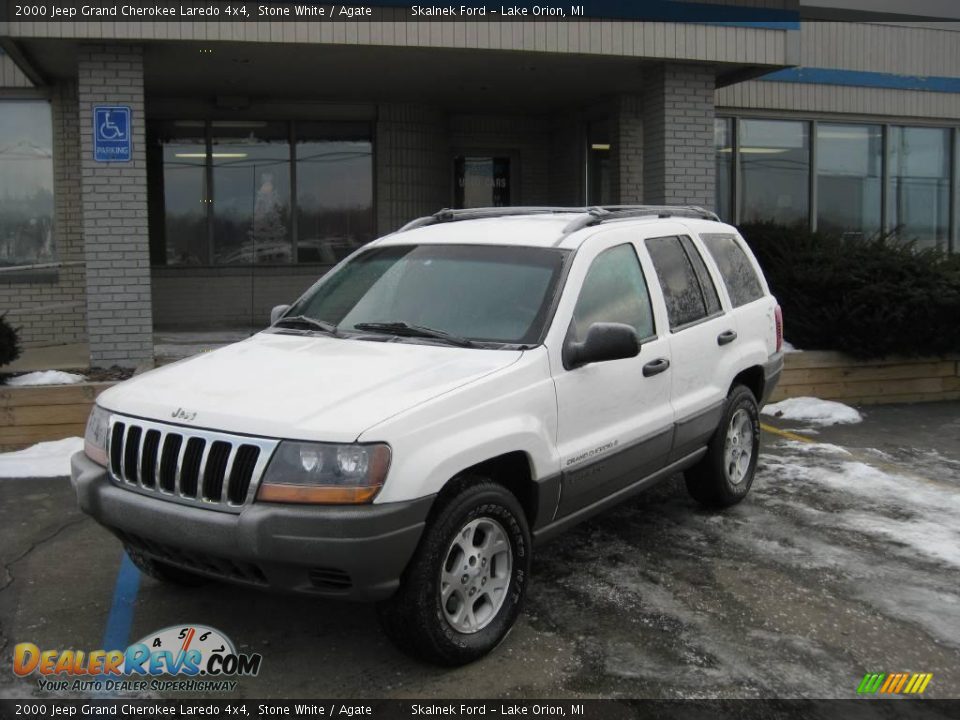 2000 White jeep grand cherokee #3