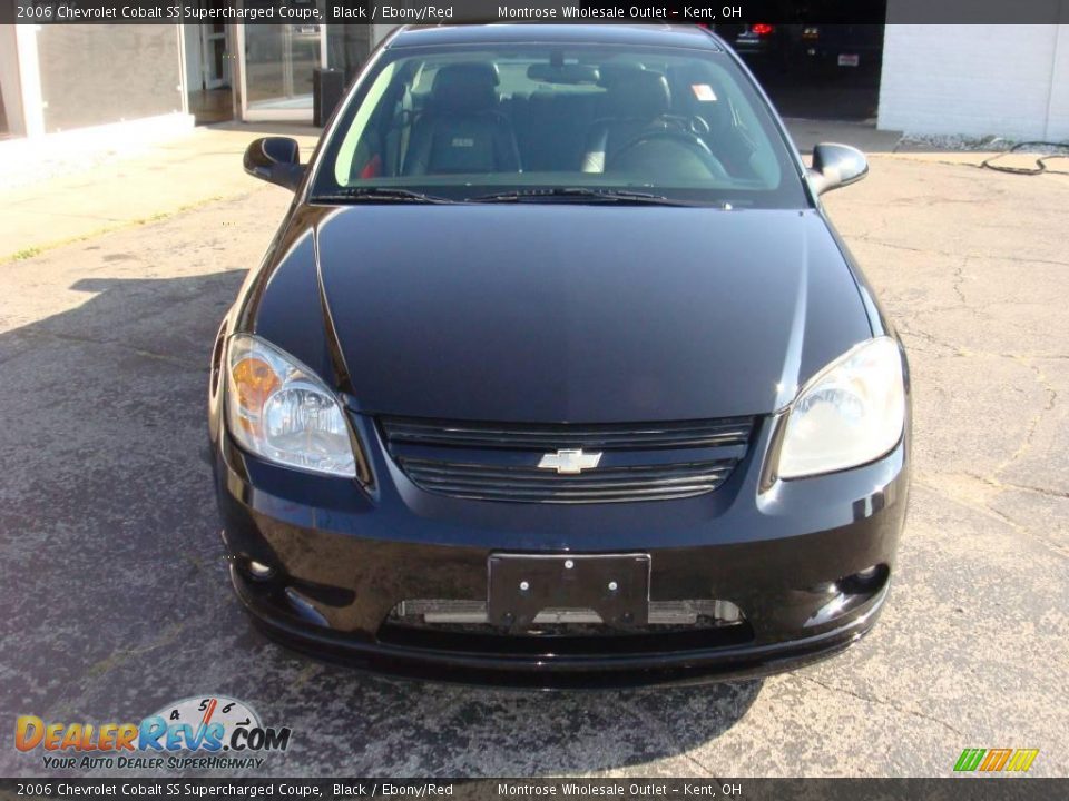 2006 Chevrolet Cobalt SS Supercharged Coupe Black / Ebony/Red Photo #5