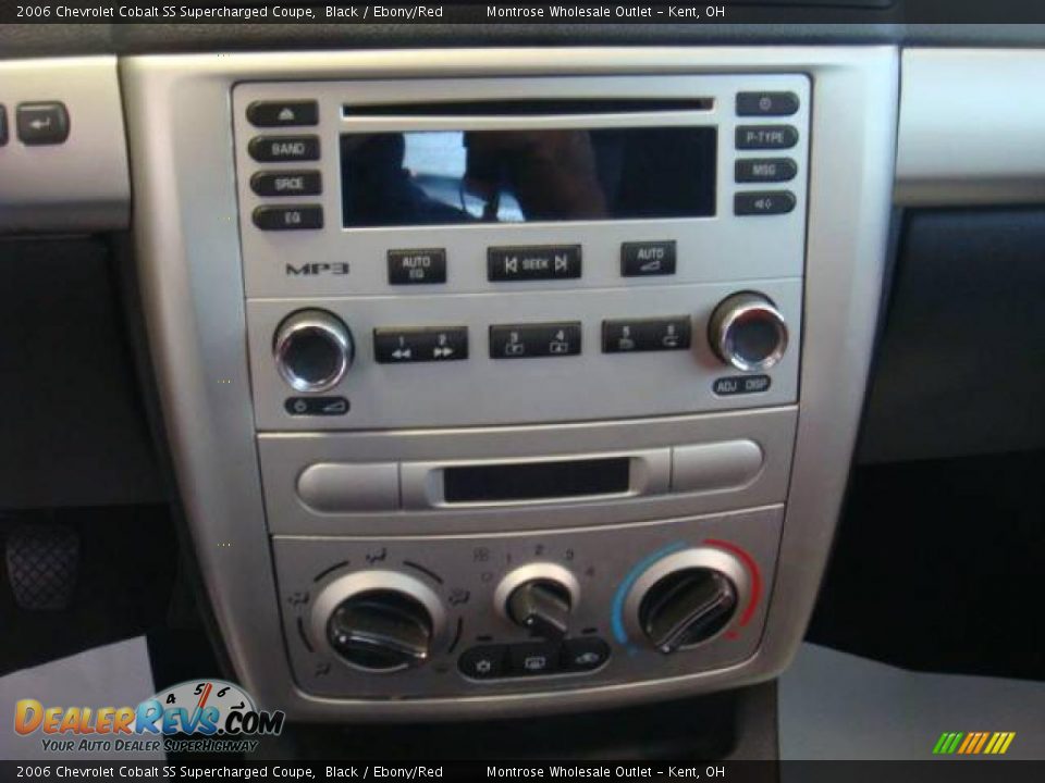 2006 Chevrolet Cobalt SS Supercharged Coupe Black / Ebony/Red Photo #16