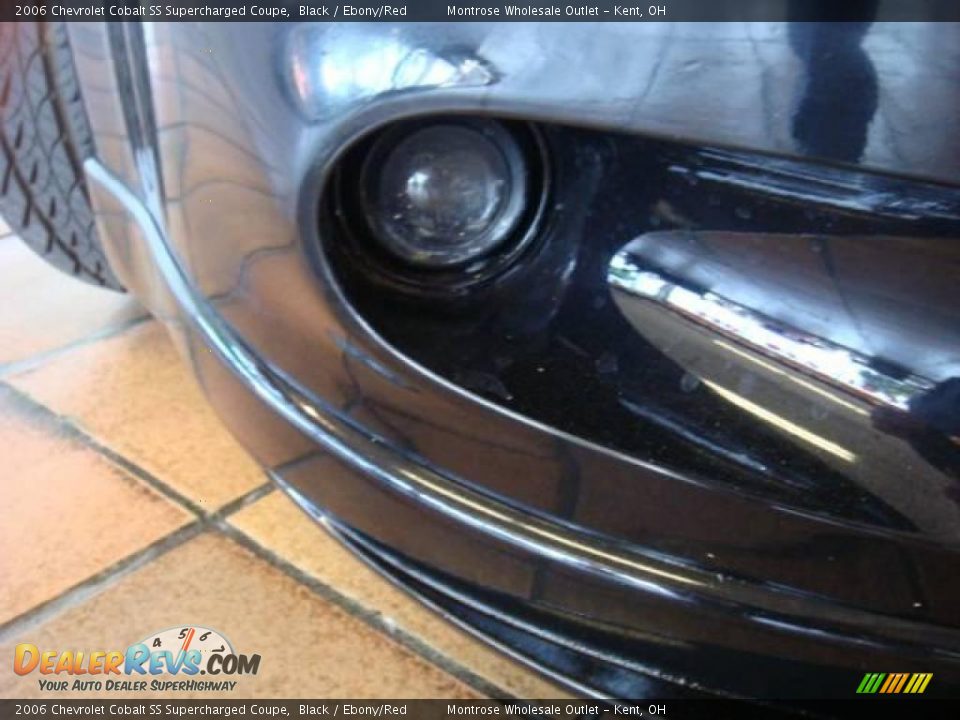 2006 Chevrolet Cobalt SS Supercharged Coupe Black / Ebony/Red Photo #23