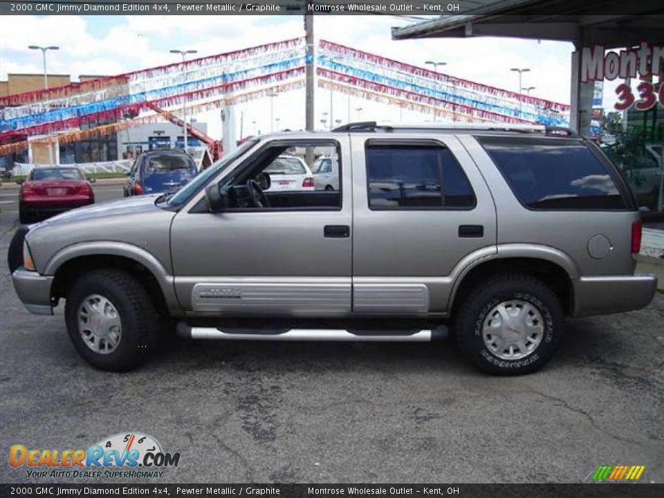 2000 GMC Jimmy Diamond Edition 4x4 Pewter Metallic / Graphite Photo #2