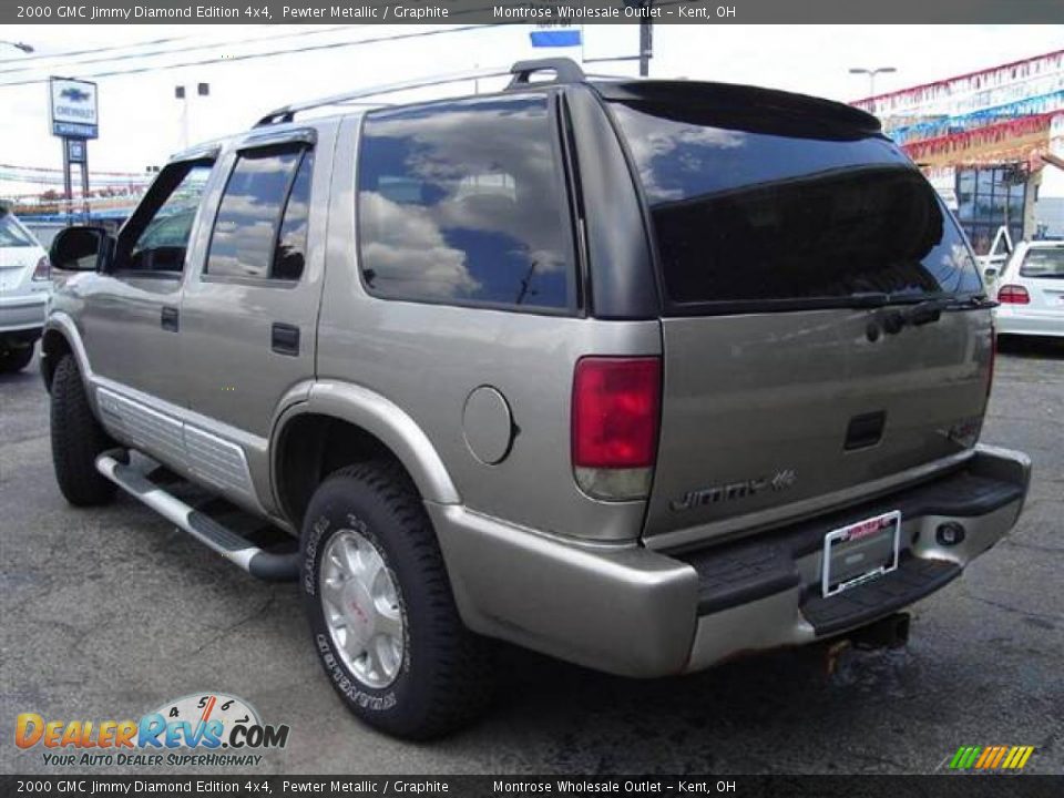 2000 GMC Jimmy Diamond Edition 4x4 Pewter Metallic / Graphite Photo #3