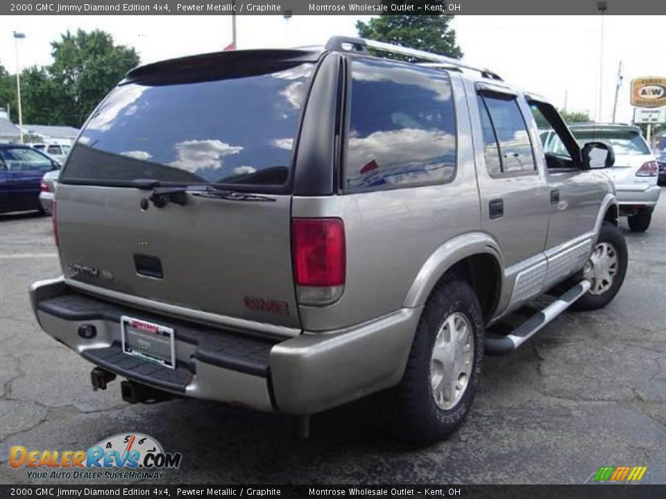 2000 GMC Jimmy Diamond Edition 4x4 Pewter Metallic / Graphite Photo #5