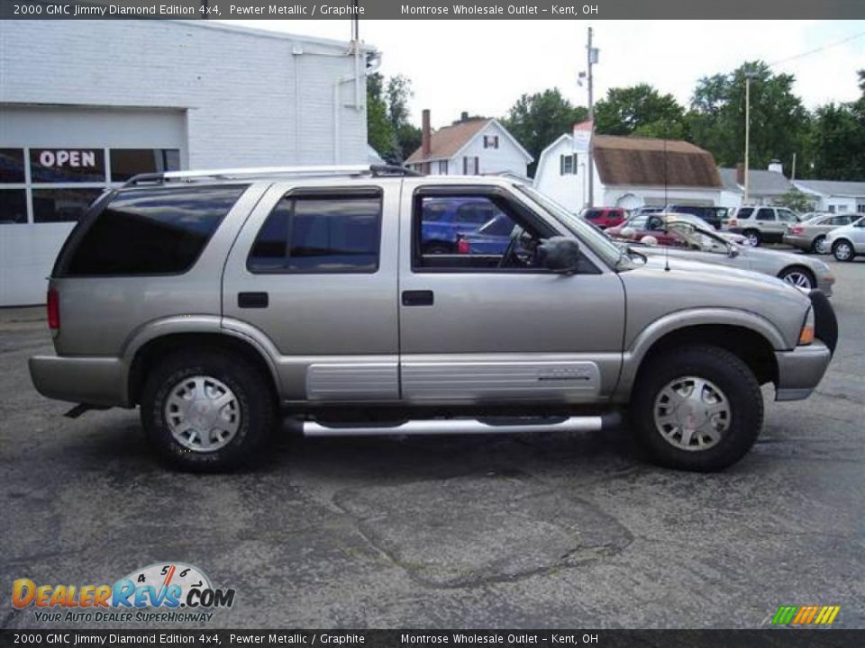 2000 GMC Jimmy Diamond Edition 4x4 Pewter Metallic / Graphite Photo #6