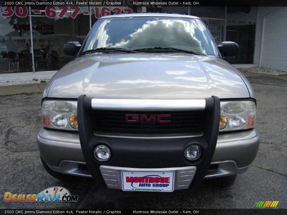 2000 GMC Jimmy Diamond Edition 4x4 Pewter Metallic / Graphite Photo #8