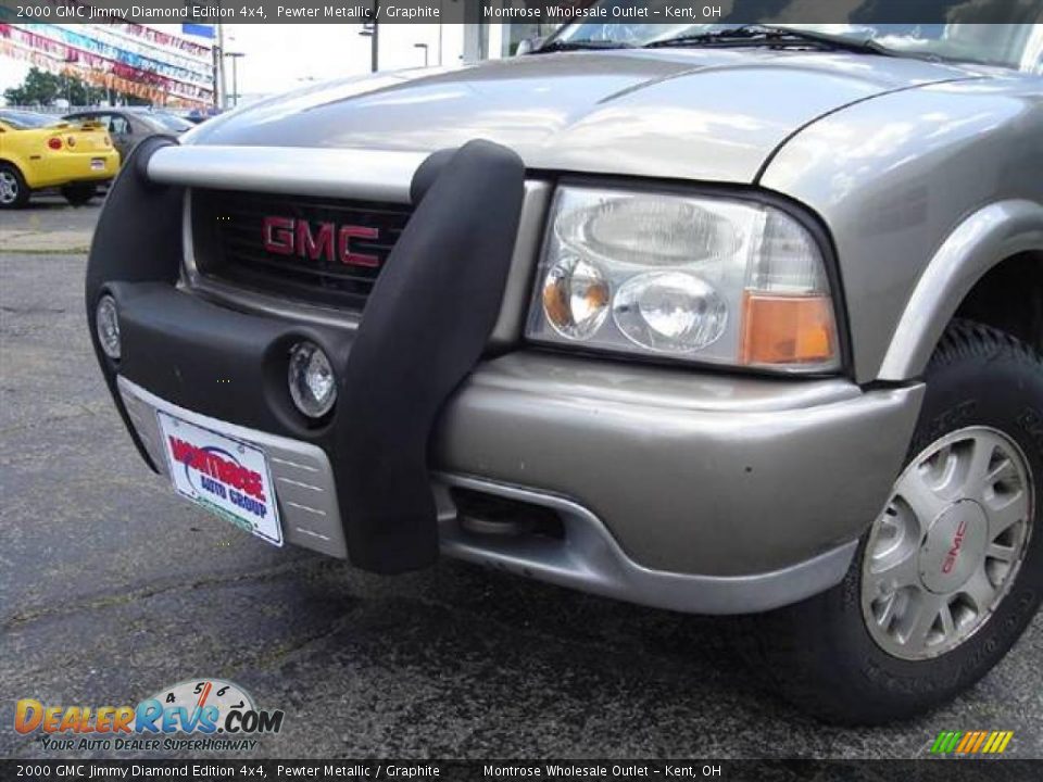 2000 GMC Jimmy Diamond Edition 4x4 Pewter Metallic / Graphite Photo #9