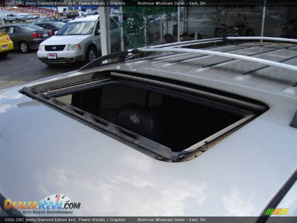 2000 GMC Jimmy Diamond Edition 4x4 Pewter Metallic / Graphite Photo #10