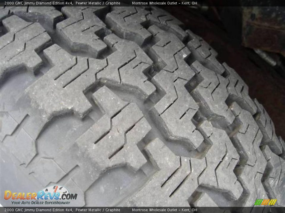 2000 GMC Jimmy Diamond Edition 4x4 Pewter Metallic / Graphite Photo #12