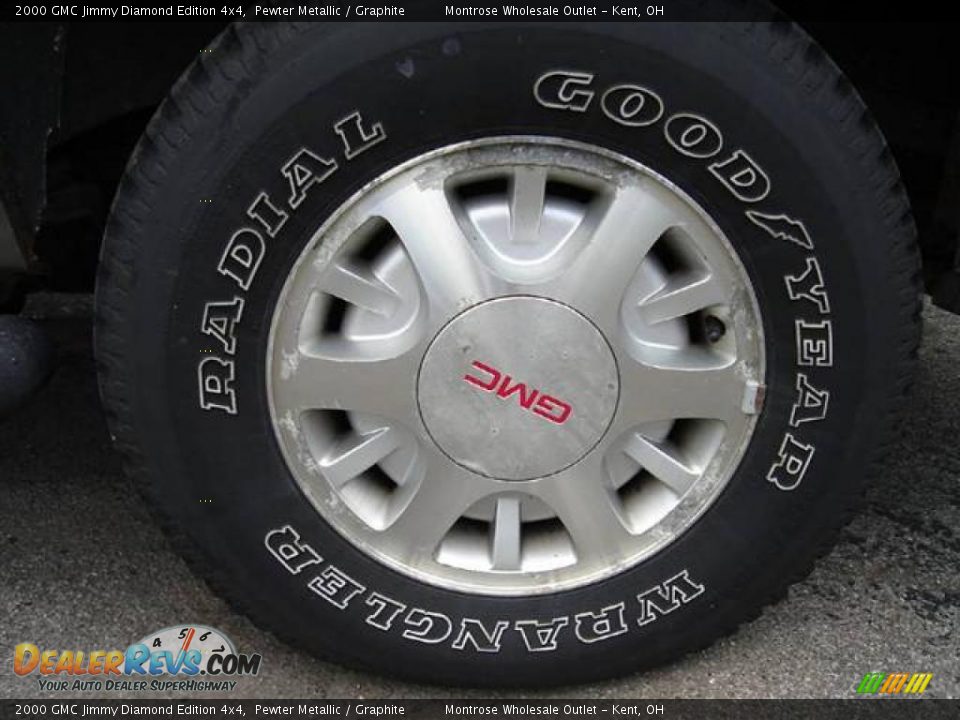 2000 GMC Jimmy Diamond Edition 4x4 Pewter Metallic / Graphite Photo #13
