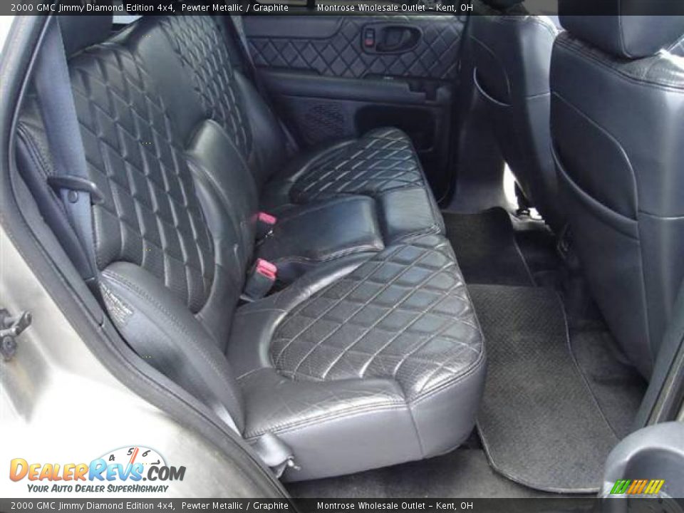 2000 GMC Jimmy Diamond Edition 4x4 Pewter Metallic / Graphite Photo #17