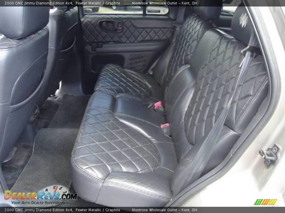 2000 GMC Jimmy Diamond Edition 4x4 Pewter Metallic / Graphite Photo #18