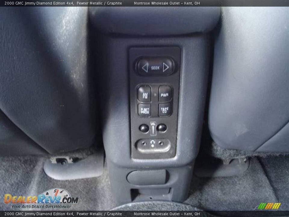2000 GMC Jimmy Diamond Edition 4x4 Pewter Metallic / Graphite Photo #20