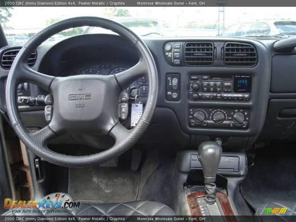 2000 GMC Jimmy Diamond Edition 4x4 Pewter Metallic / Graphite Photo #21