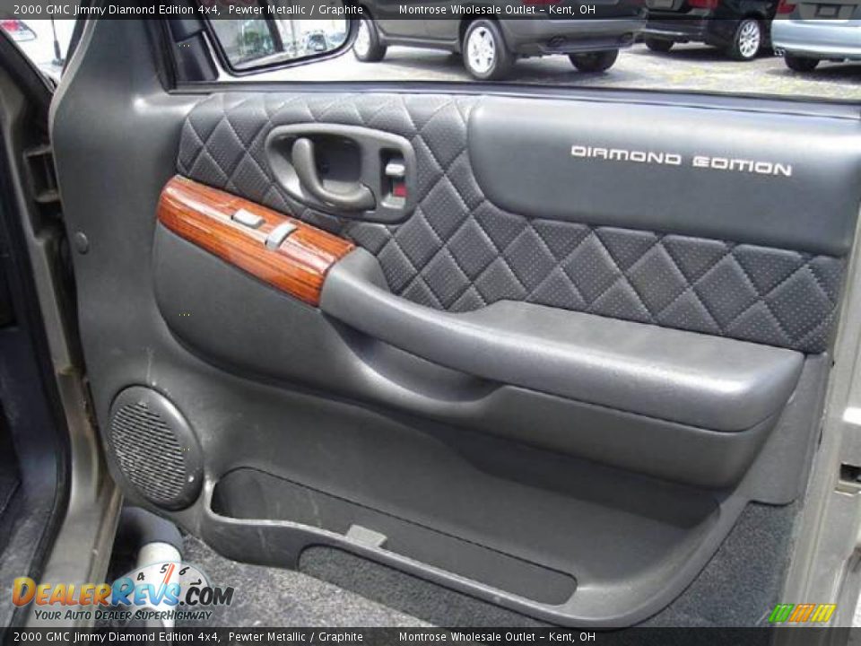 2000 GMC Jimmy Diamond Edition 4x4 Pewter Metallic / Graphite Photo #22