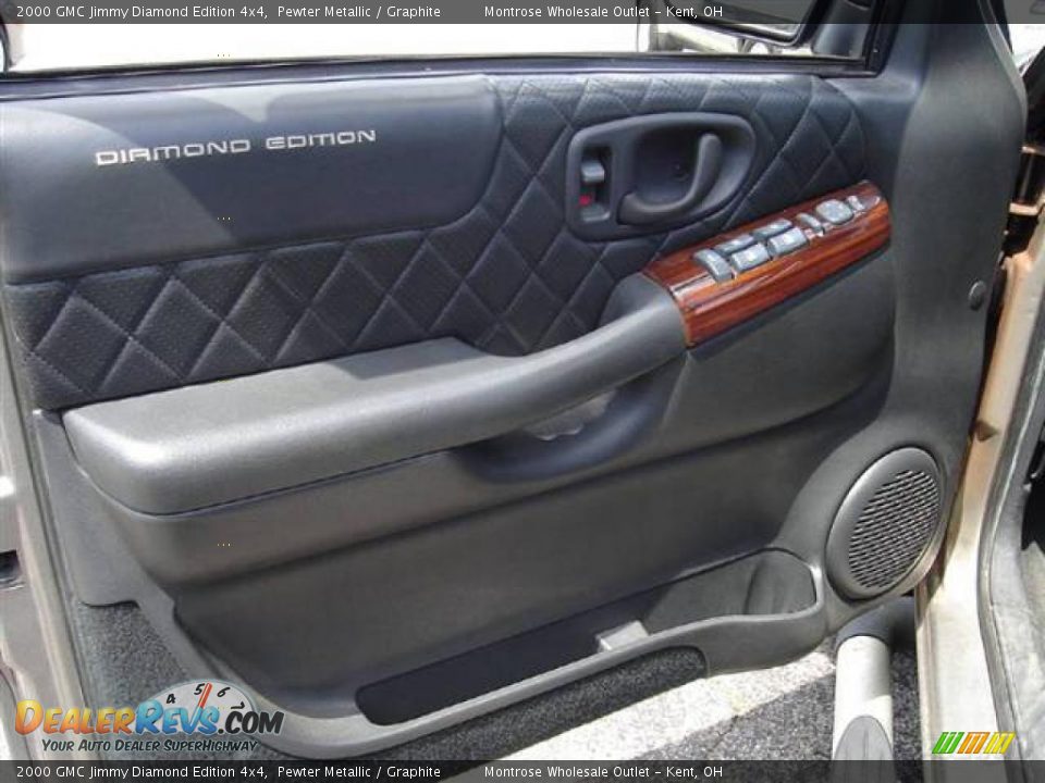 2000 GMC Jimmy Diamond Edition 4x4 Pewter Metallic / Graphite Photo #24
