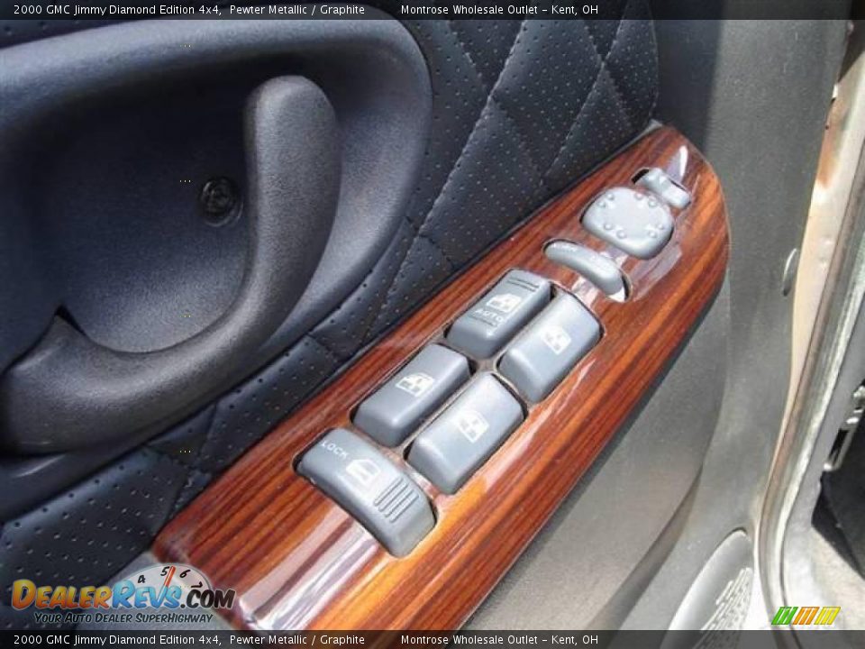 2000 GMC Jimmy Diamond Edition 4x4 Pewter Metallic / Graphite Photo #25