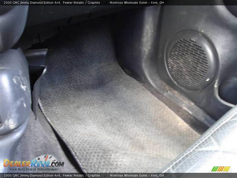 2000 GMC Jimmy Diamond Edition 4x4 Pewter Metallic / Graphite Photo #30