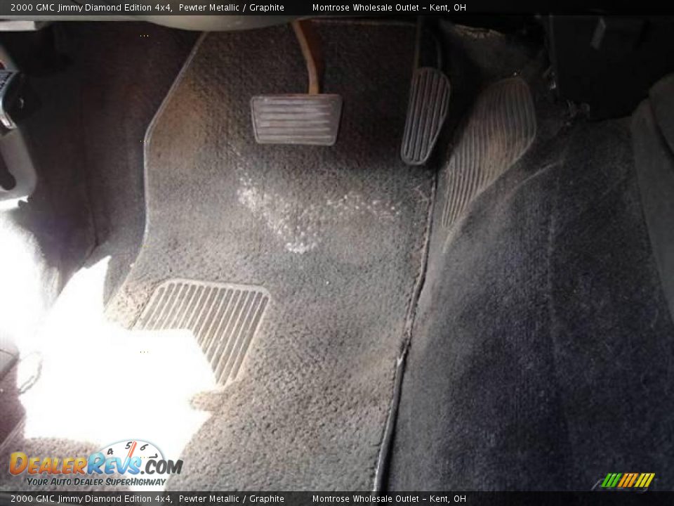 2000 GMC Jimmy Diamond Edition 4x4 Pewter Metallic / Graphite Photo #31