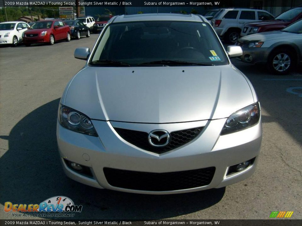 2009 Mazda MAZDA3 i Touring Sedan Sunlight Silver Metallic / Black Photo #2