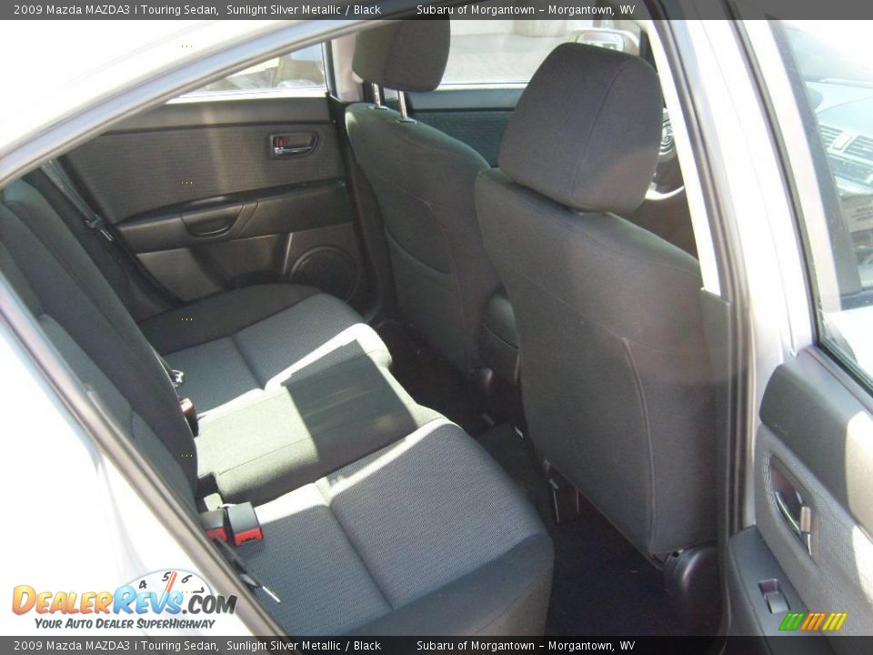 2009 Mazda MAZDA3 i Touring Sedan Sunlight Silver Metallic / Black Photo #17