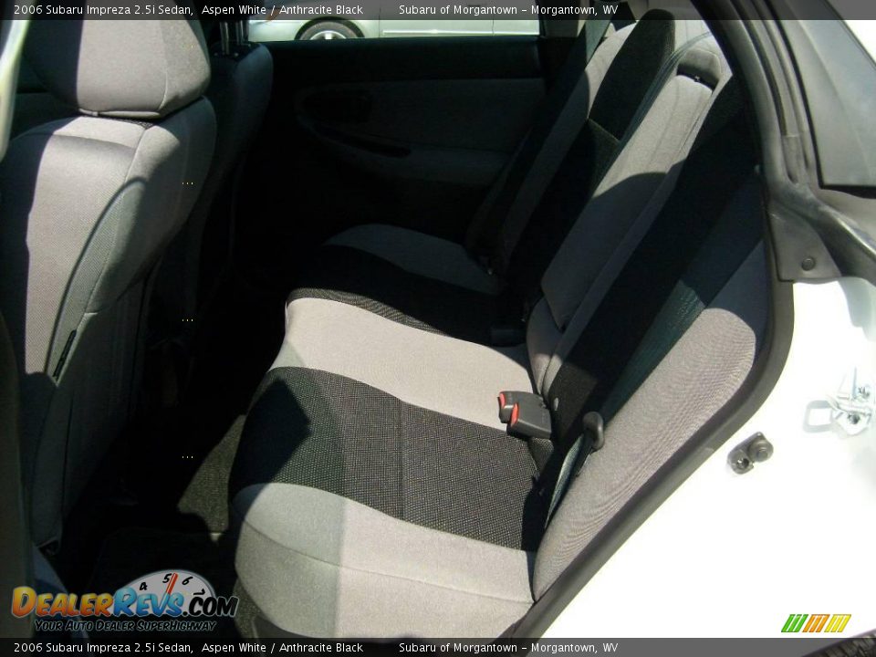 2006 Subaru Impreza 2.5i Sedan Aspen White / Anthracite Black Photo #13