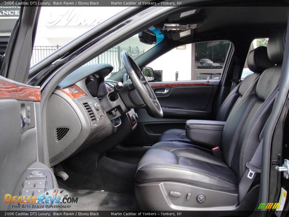 2006 Cadillac DTS Luxury Black Raven / Ebony Black Photo #12