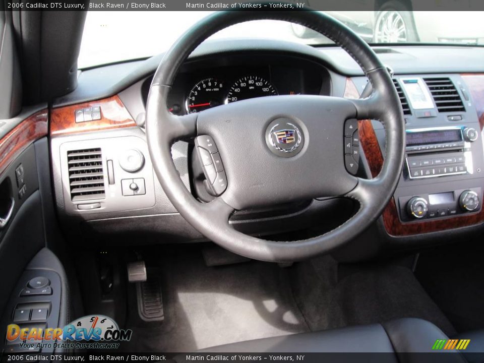 2006 Cadillac DTS Luxury Black Raven / Ebony Black Photo #13
