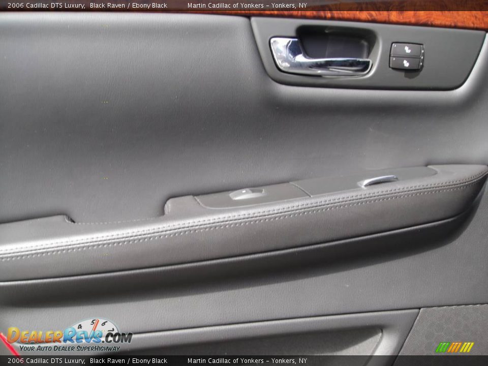 2006 Cadillac DTS Luxury Black Raven / Ebony Black Photo #14