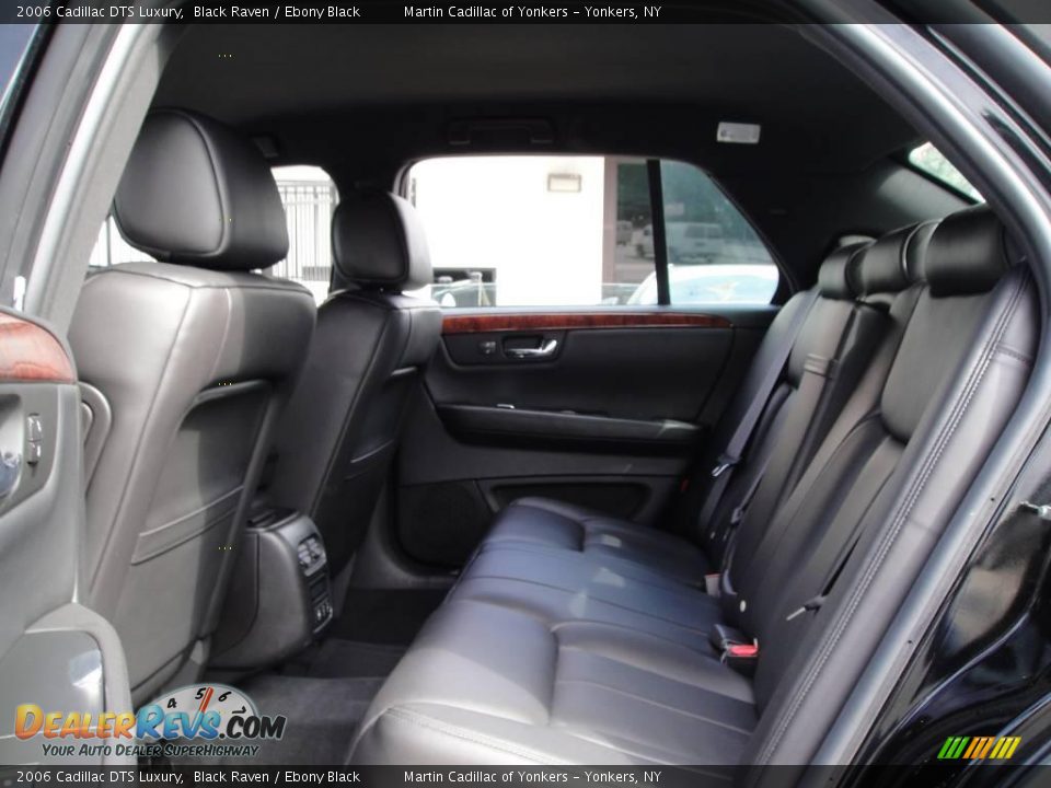 2006 Cadillac DTS Luxury Black Raven / Ebony Black Photo #16