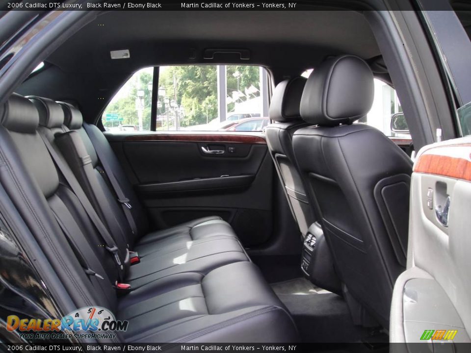 2006 Cadillac DTS Luxury Black Raven / Ebony Black Photo #21