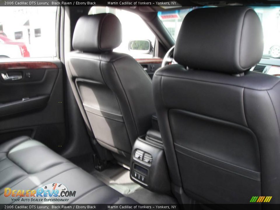 2006 Cadillac DTS Luxury Black Raven / Ebony Black Photo #22