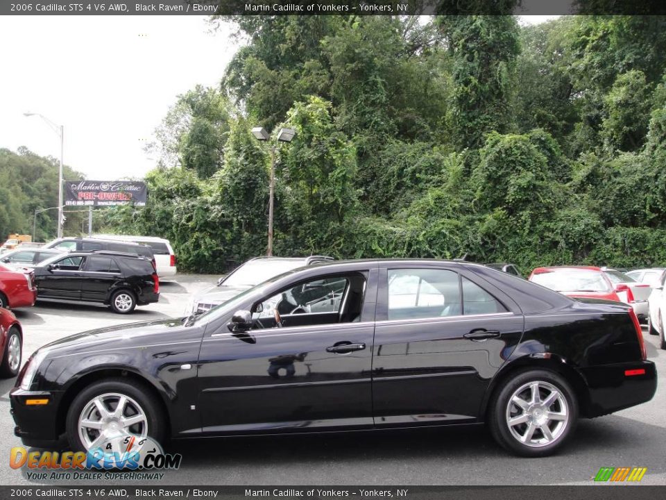 2006 Cadillac STS 4 V6 AWD Black Raven / Ebony Photo #3