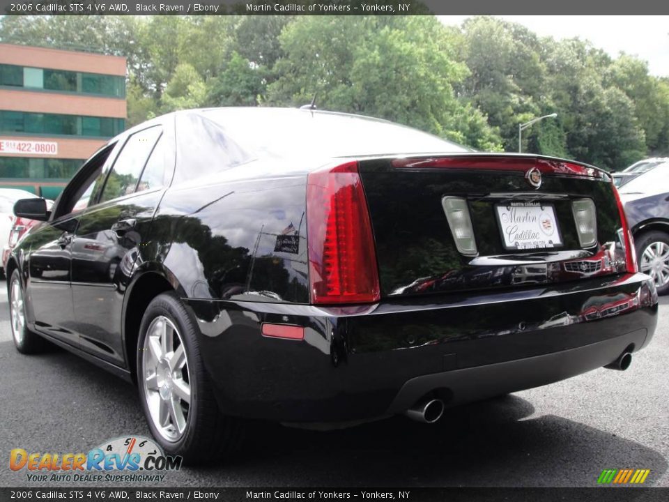 2006 Cadillac STS 4 V6 AWD Black Raven / Ebony Photo #4