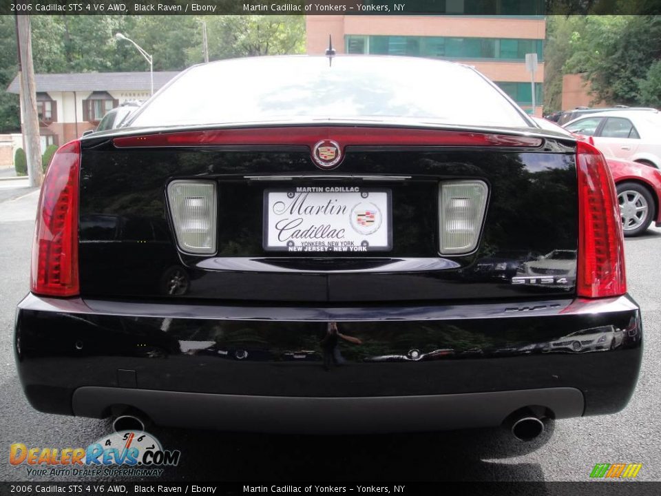 2006 Cadillac STS 4 V6 AWD Black Raven / Ebony Photo #5