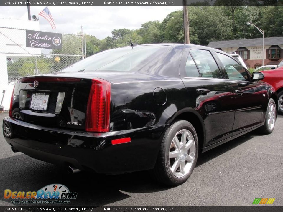 2006 Cadillac STS 4 V6 AWD Black Raven / Ebony Photo #6