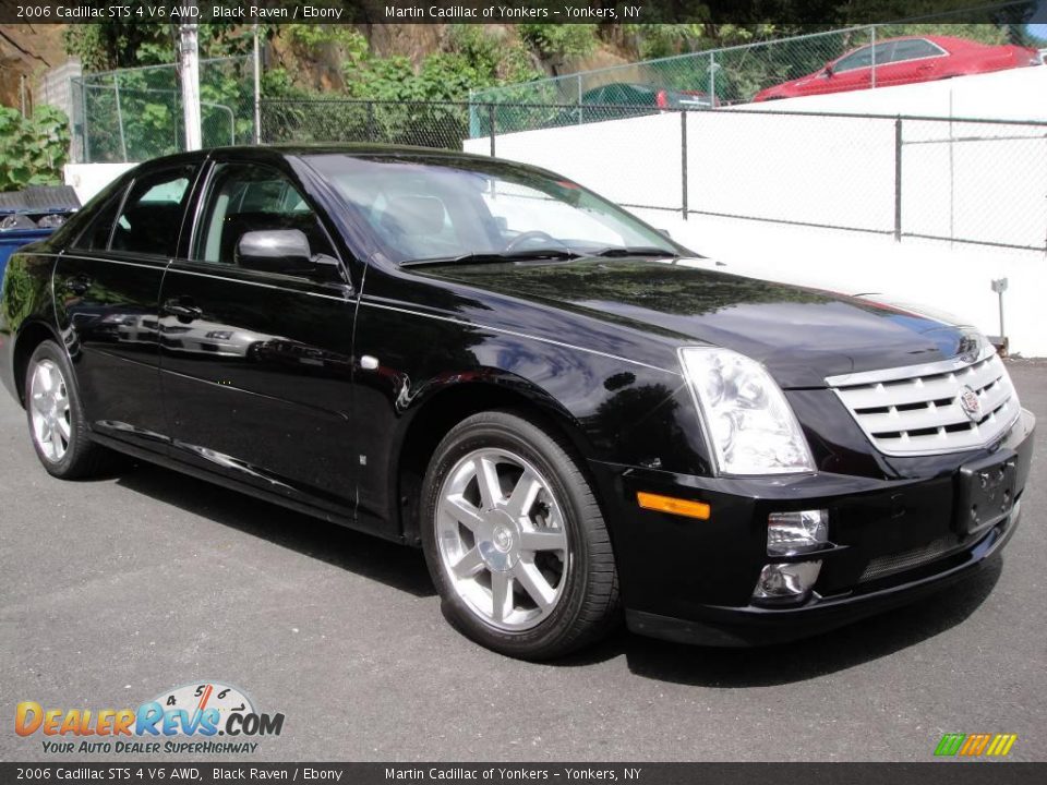 2006 Cadillac STS 4 V6 AWD Black Raven / Ebony Photo #8