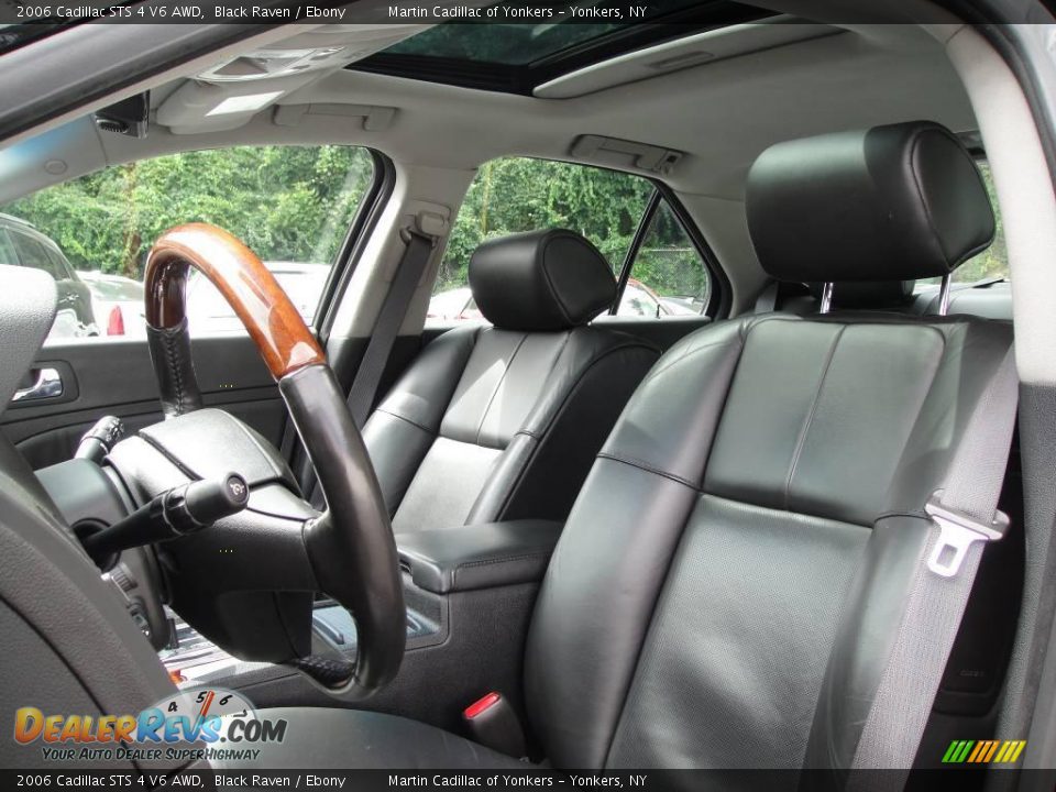 2006 Cadillac STS 4 V6 AWD Black Raven / Ebony Photo #11