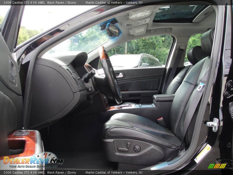 2006 Cadillac STS 4 V6 AWD Black Raven / Ebony Photo #12