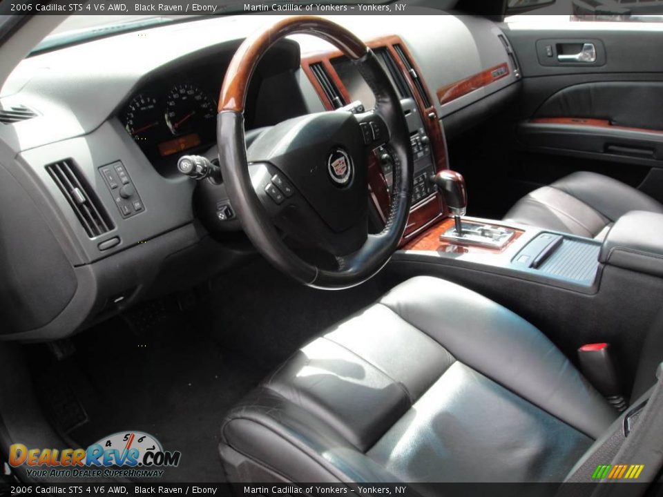 2006 Cadillac STS 4 V6 AWD Black Raven / Ebony Photo #13