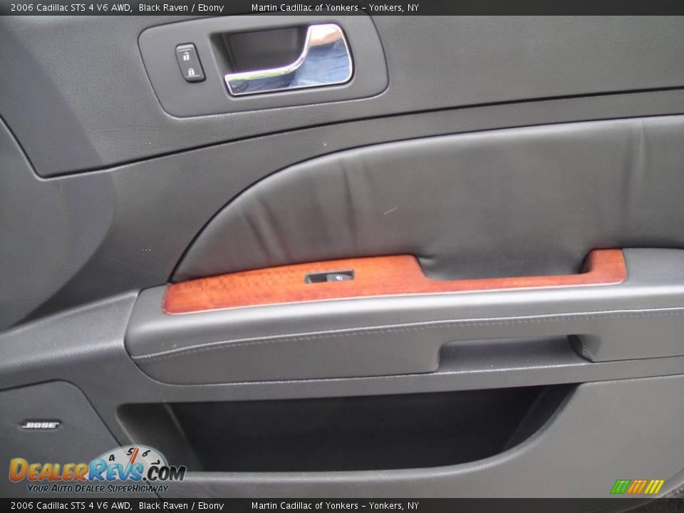 2006 Cadillac STS 4 V6 AWD Black Raven / Ebony Photo #21