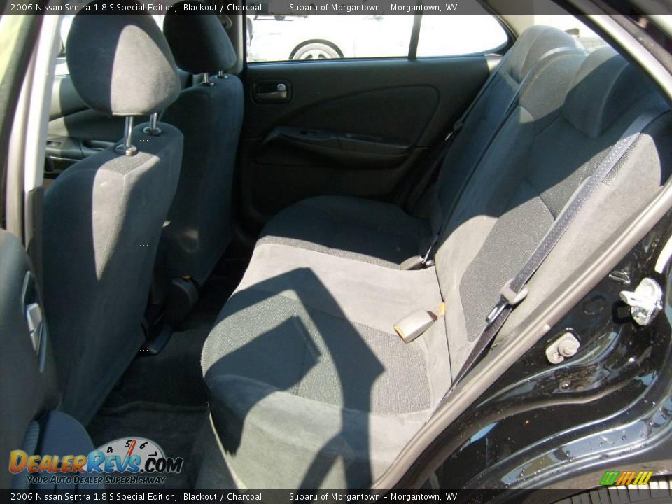2006 Nissan Sentra 1.8 S Special Edition Blackout / Charcoal Photo #13