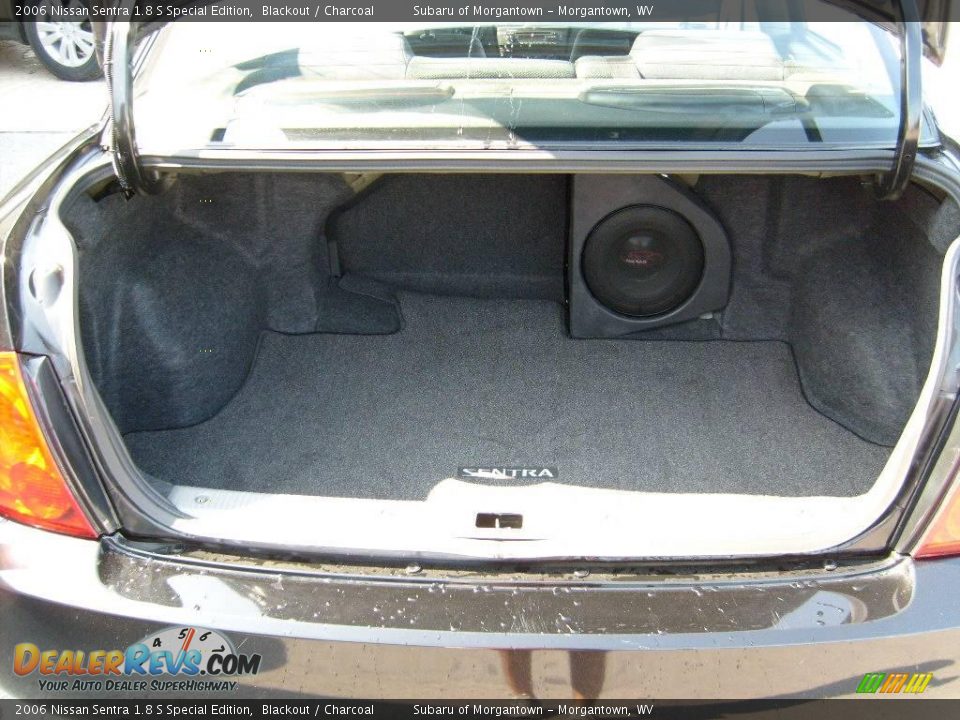 2006 Nissan Sentra 1.8 S Special Edition Blackout / Charcoal Photo #15