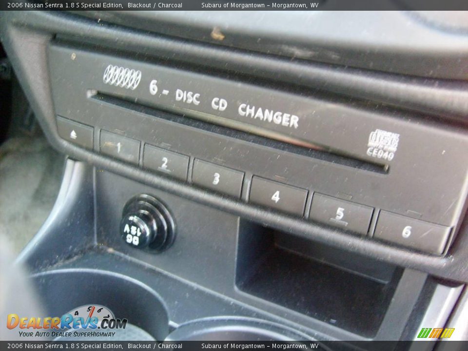 2006 Nissan Sentra 1.8 S Special Edition Blackout / Charcoal Photo #18