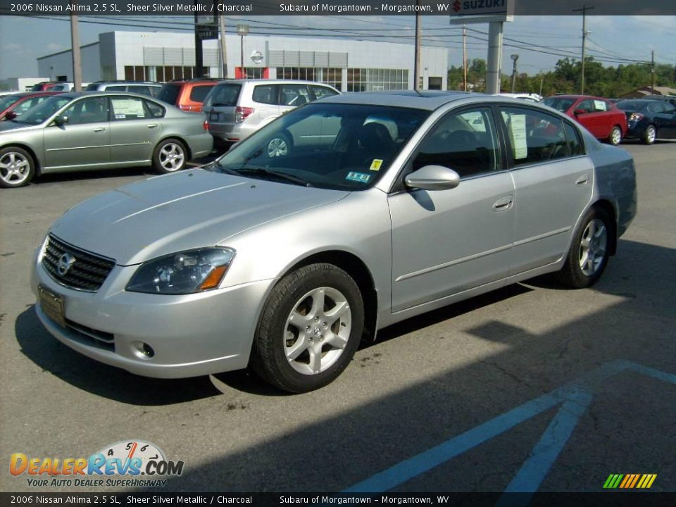 2006 Nissan Altima 2.5 SL Sheer Silver Metallic / Charcoal Photo #3