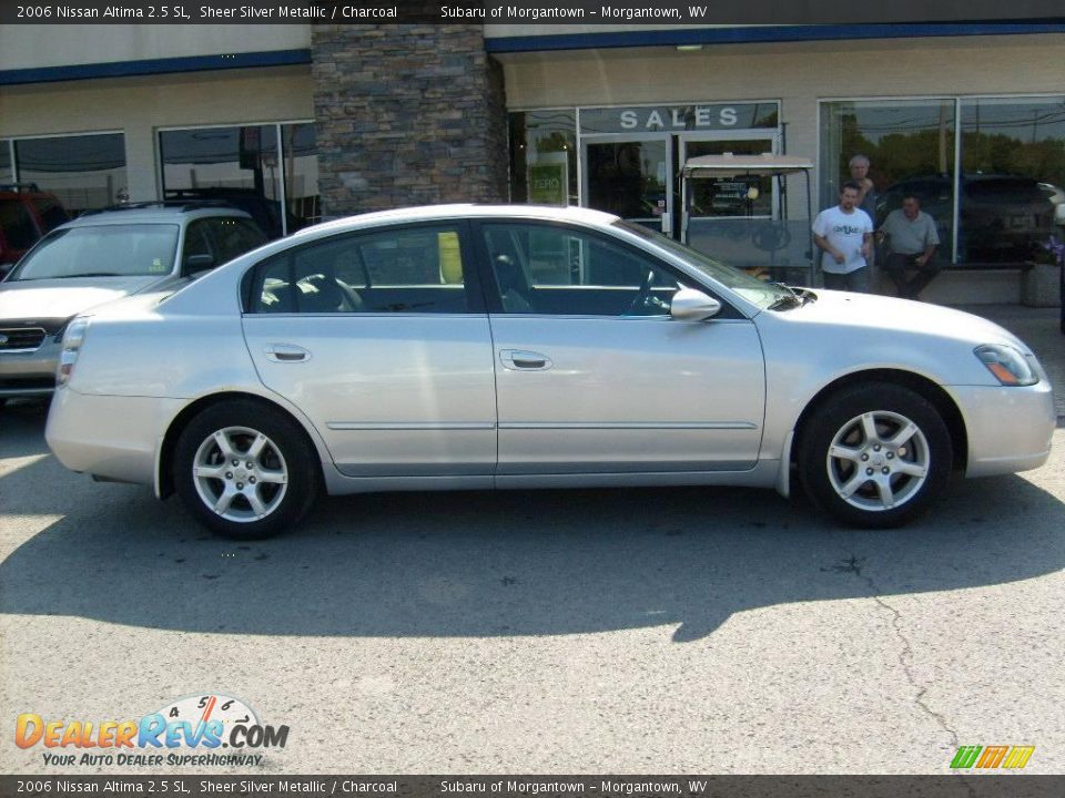 2006 Nissan Altima 2.5 SL Sheer Silver Metallic / Charcoal Photo #8