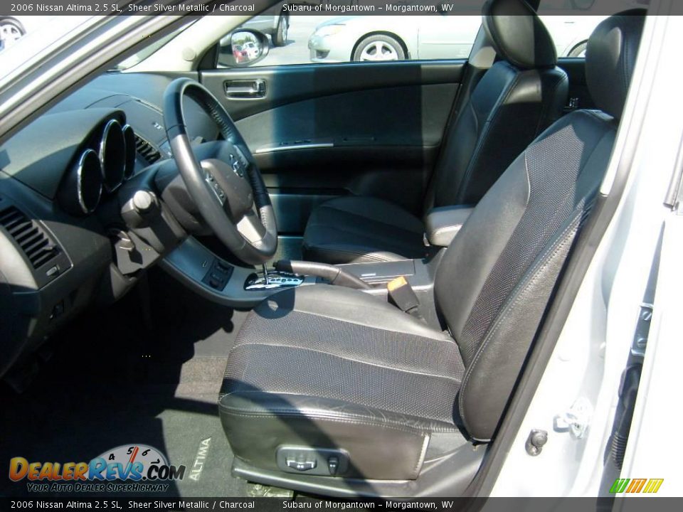2006 Nissan Altima 2.5 SL Sheer Silver Metallic / Charcoal Photo #10