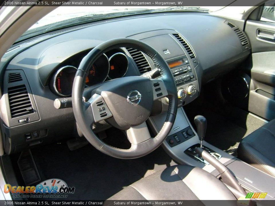 2006 Nissan Altima 2.5 SL Sheer Silver Metallic / Charcoal Photo #11