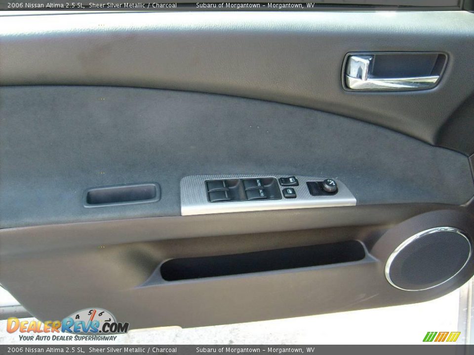 2006 Nissan Altima 2.5 SL Sheer Silver Metallic / Charcoal Photo #12