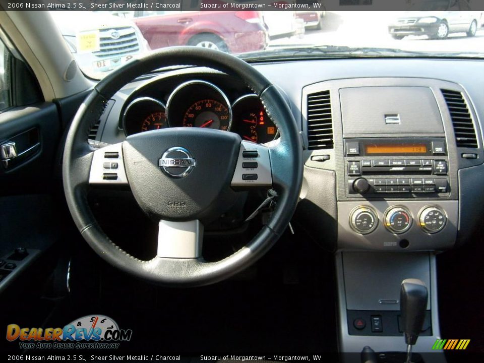 2006 Nissan Altima 2.5 SL Sheer Silver Metallic / Charcoal Photo #15